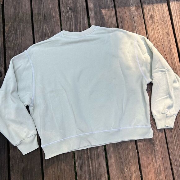 Light Green Pacific Sunwear Oversized Crewneck - Picture 3 of 4